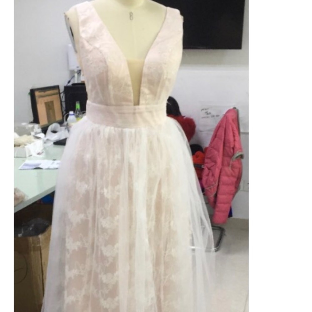 Brand New Handcrafted Prom Dress - Size 8